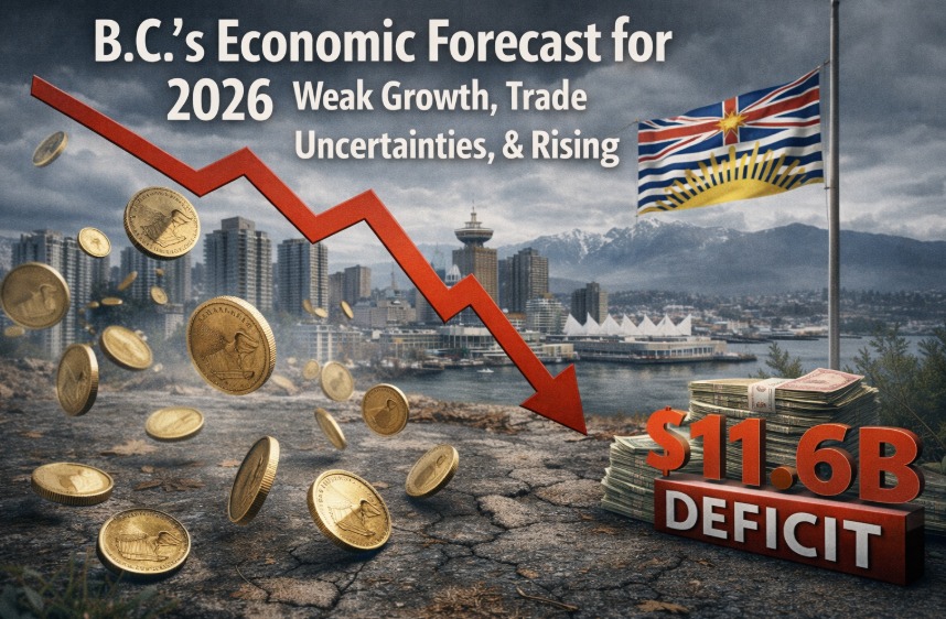 B.C.’s Economic Forecast for 2026 Looks Grim, Deloitte Warns